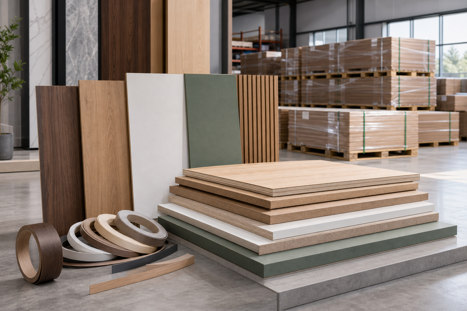 Premium building material boards and export pallets